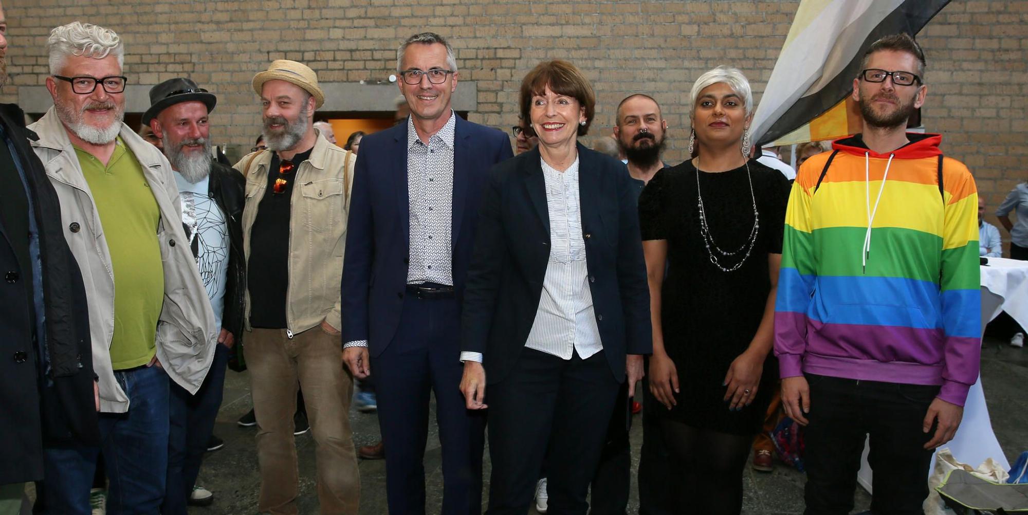 Empfang Reker zum Internationalen Tag gegen Homo-, Bi- und Transfeindlichkeit
