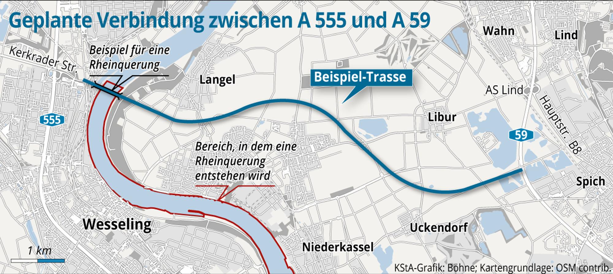 BrueckeGodorf-Anbindung-A59-A555