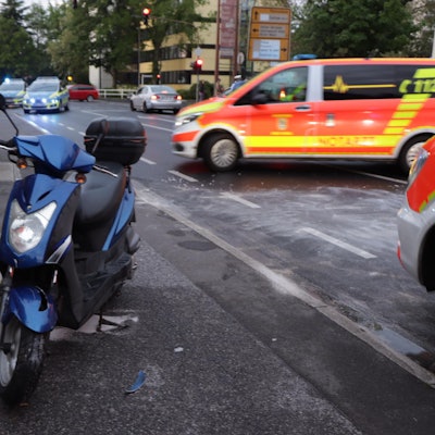 Roller Unfall Brühl