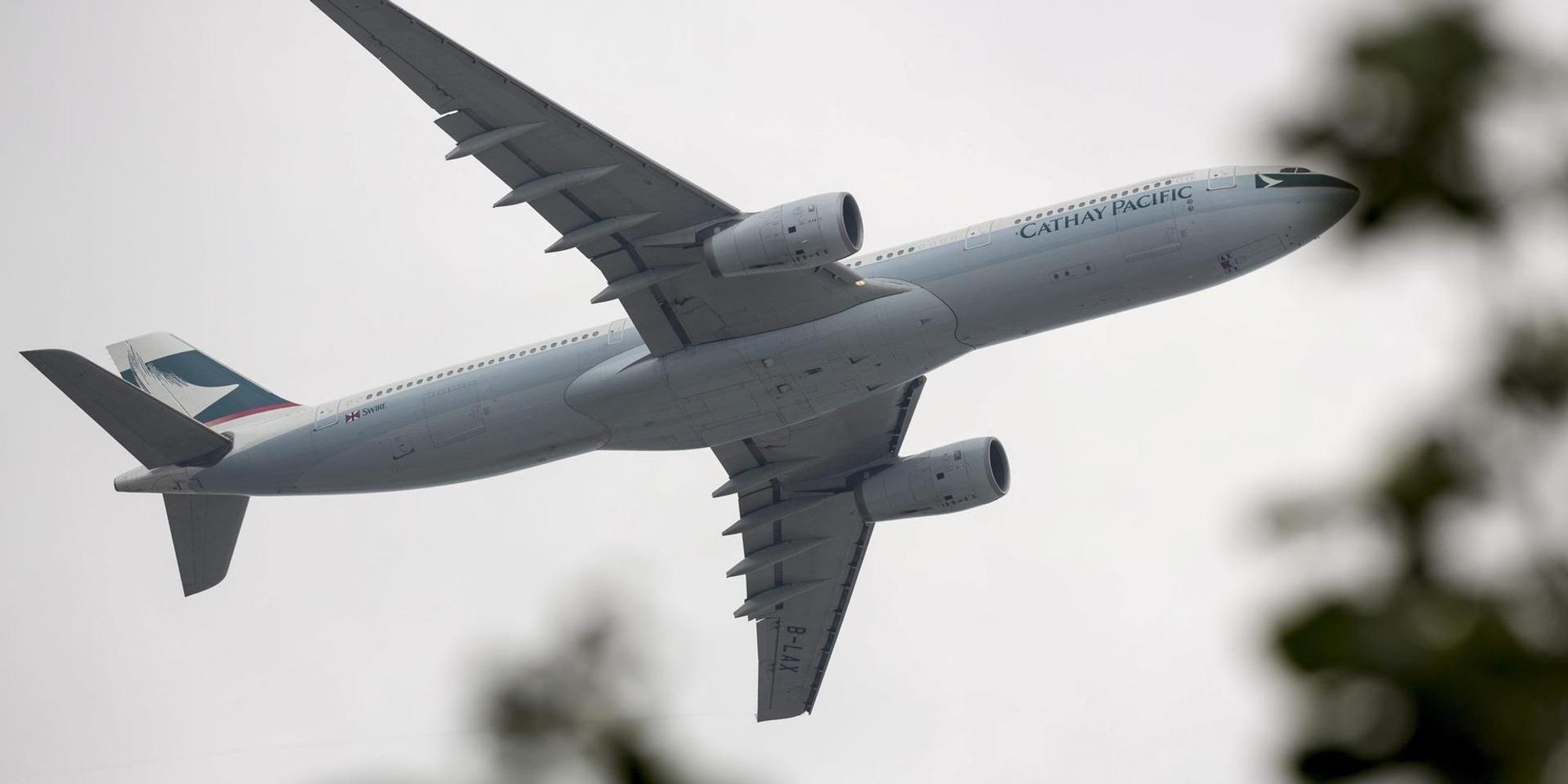 Flugzeug von Cathay Pacific