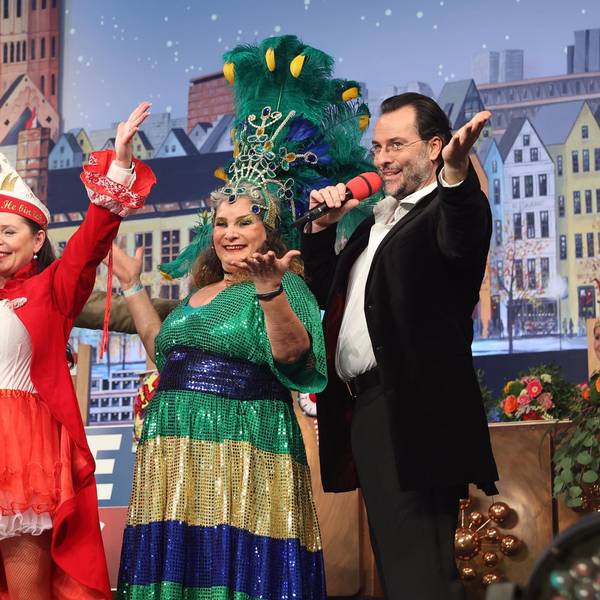 Fernsehsitzung Bühne