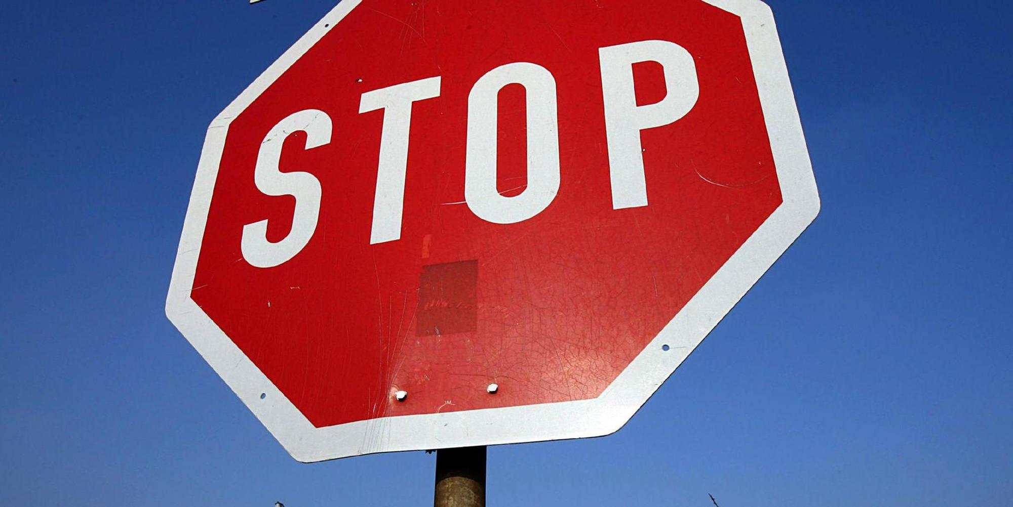 Stoppschild Symbo
