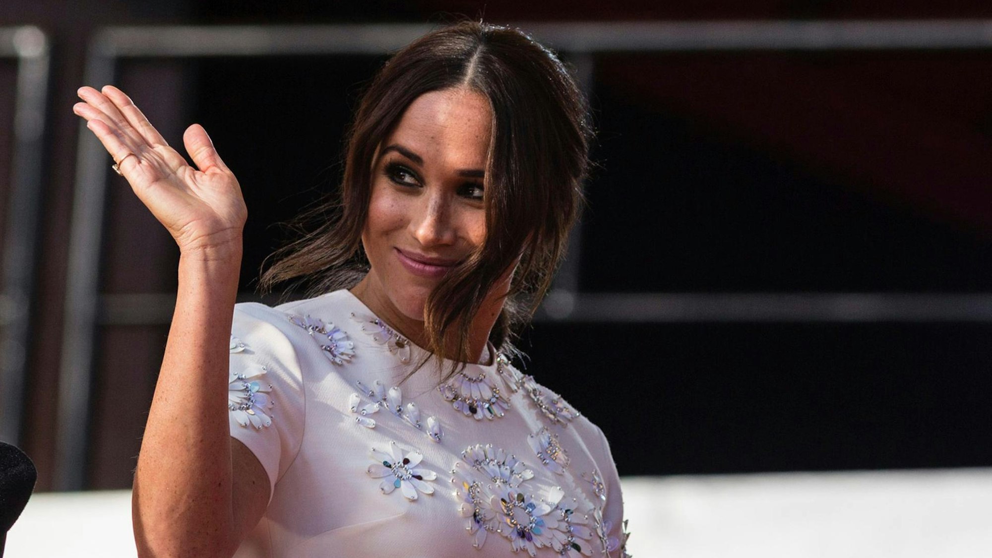 Herzogin Meghan bei einem öffentlichen Termin.