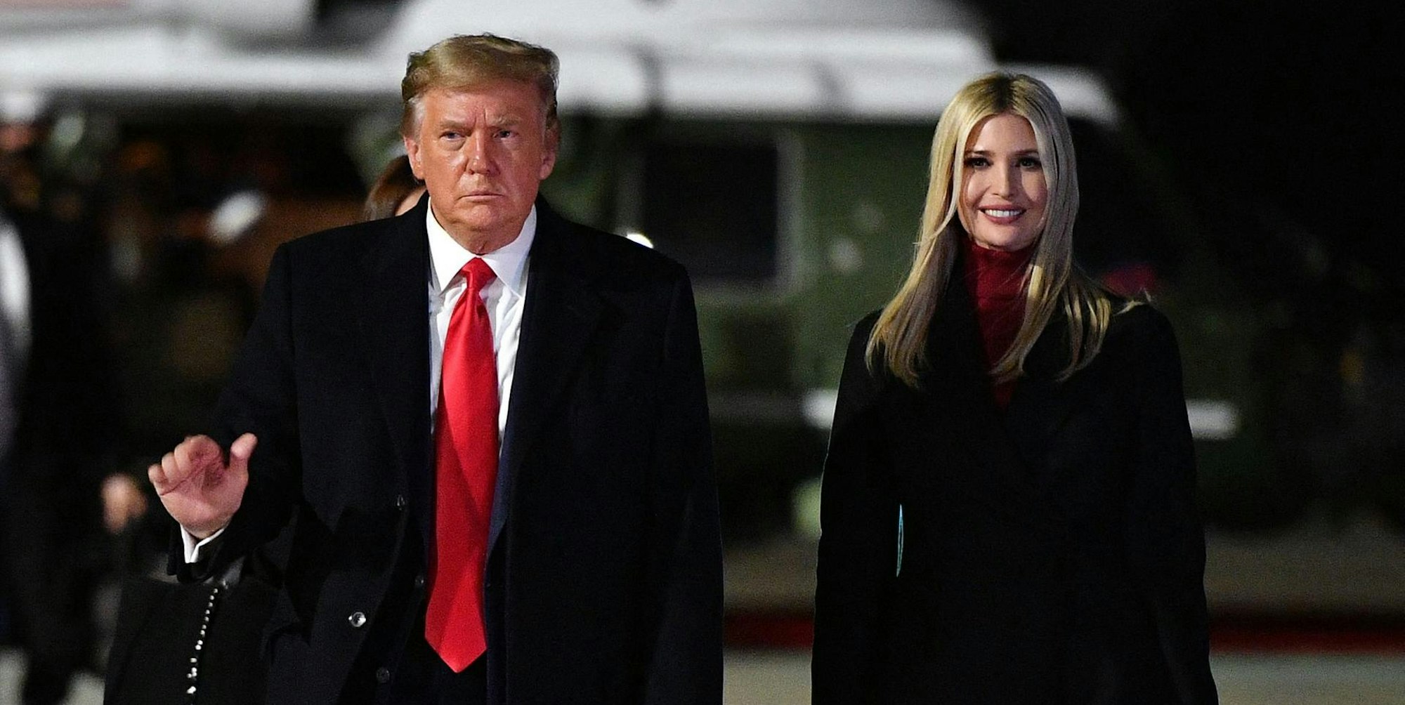 Ivanka und Donald Trump 210122