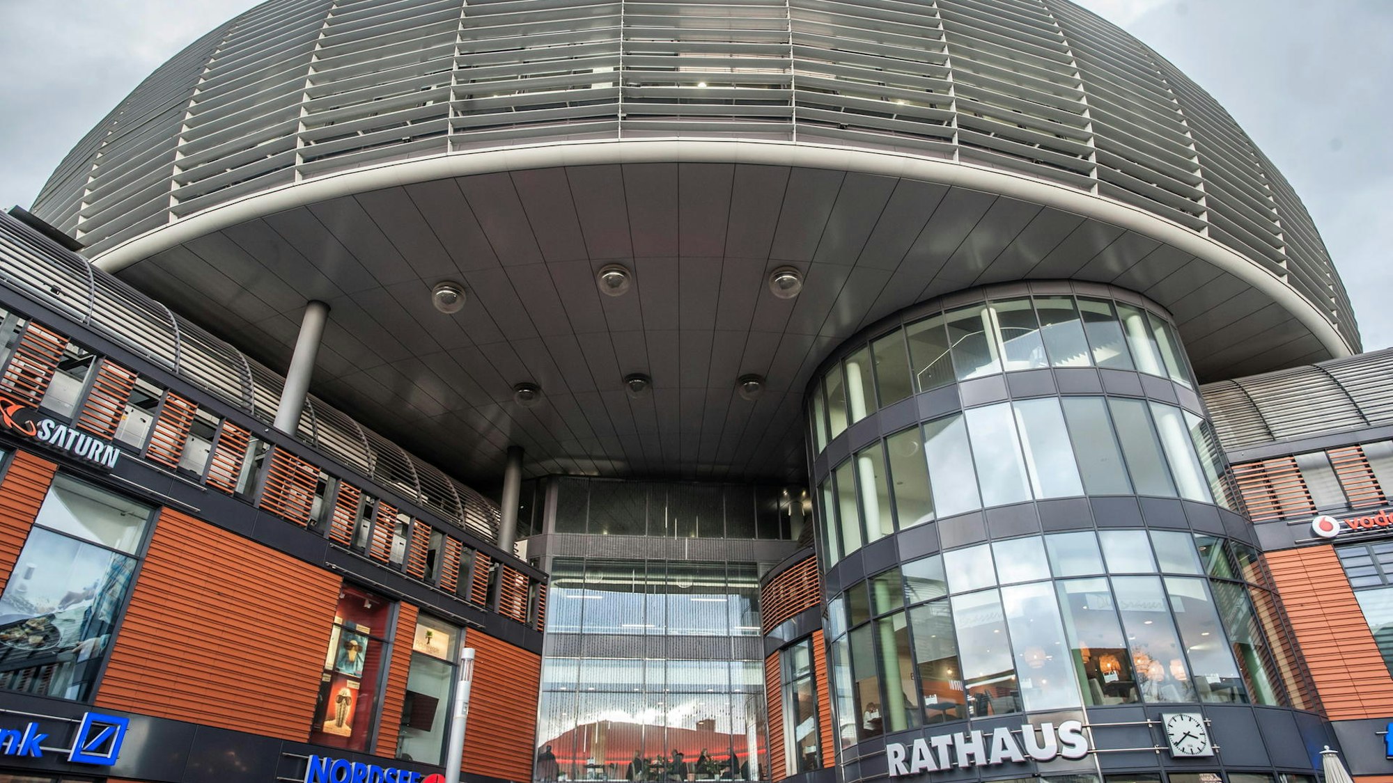 Das Rathaus der Stadt Leverkusen