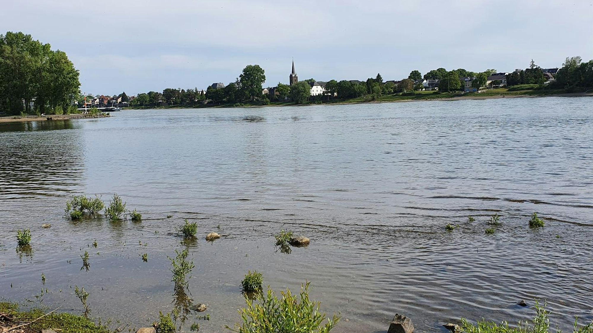 Hier mündet die Sieg in den Rhein. Hier kann man wunderbar vorbeiziehende Schiffe beobachten und einfach mal durchatmen. (Archivbild)
