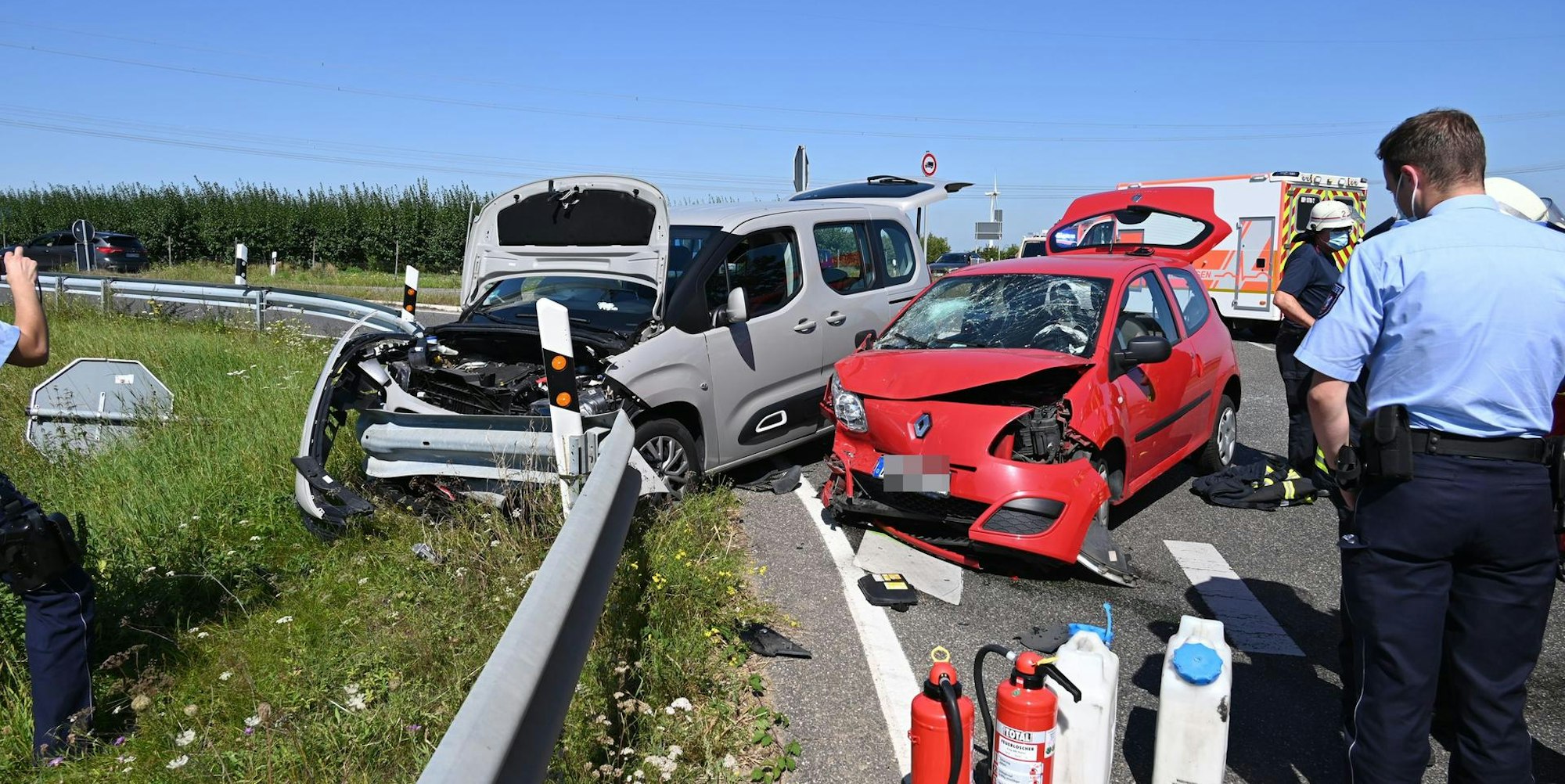 Unfall B477 Kerpen 0821