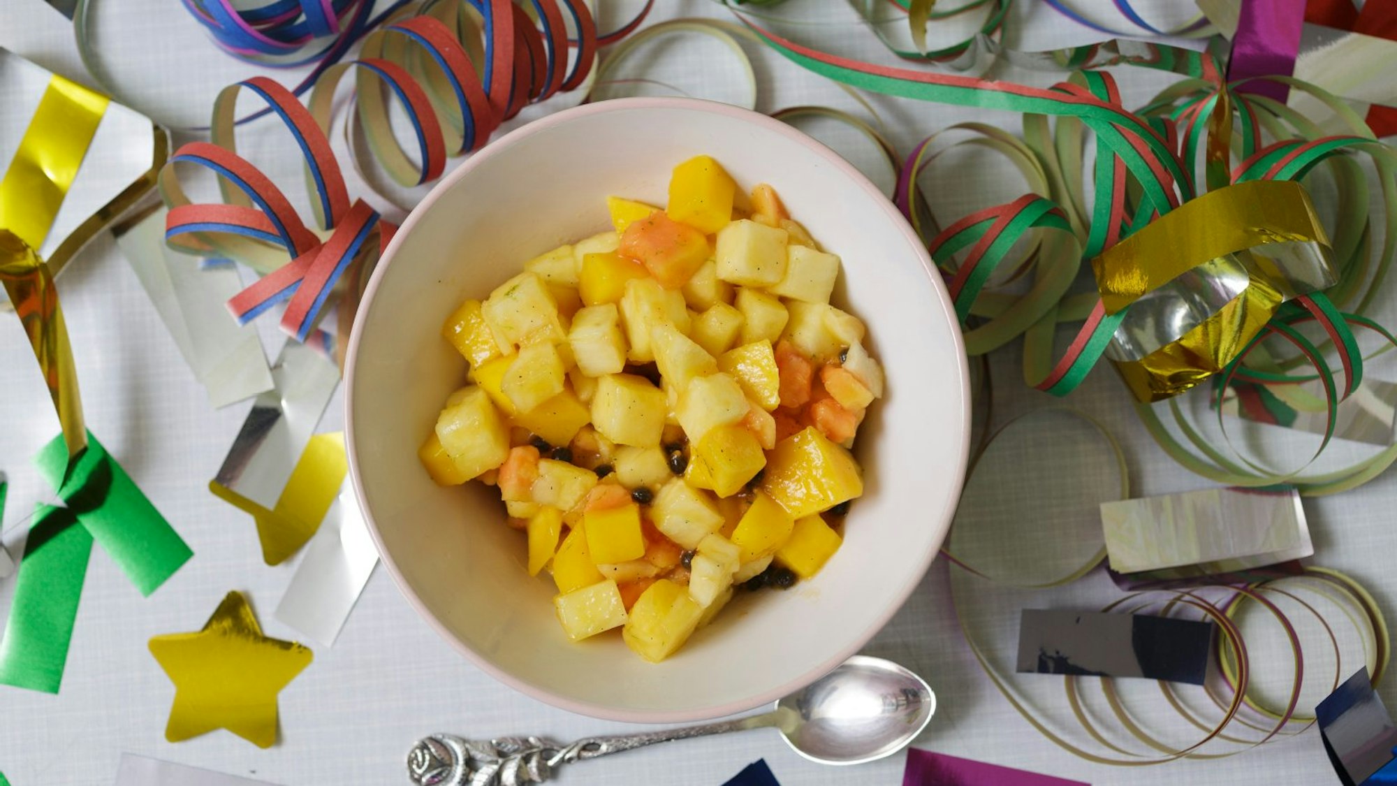 Exotischer Obstsalat