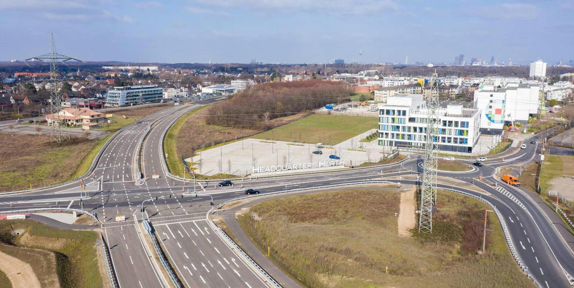 Ortsumgehung B265 Luftaufnahme