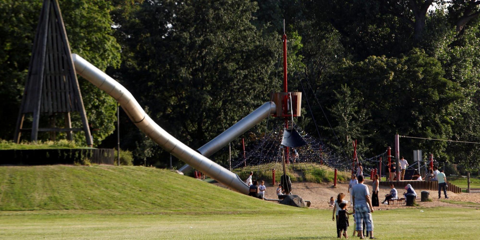 Kölner Rheinpark Spielplatz