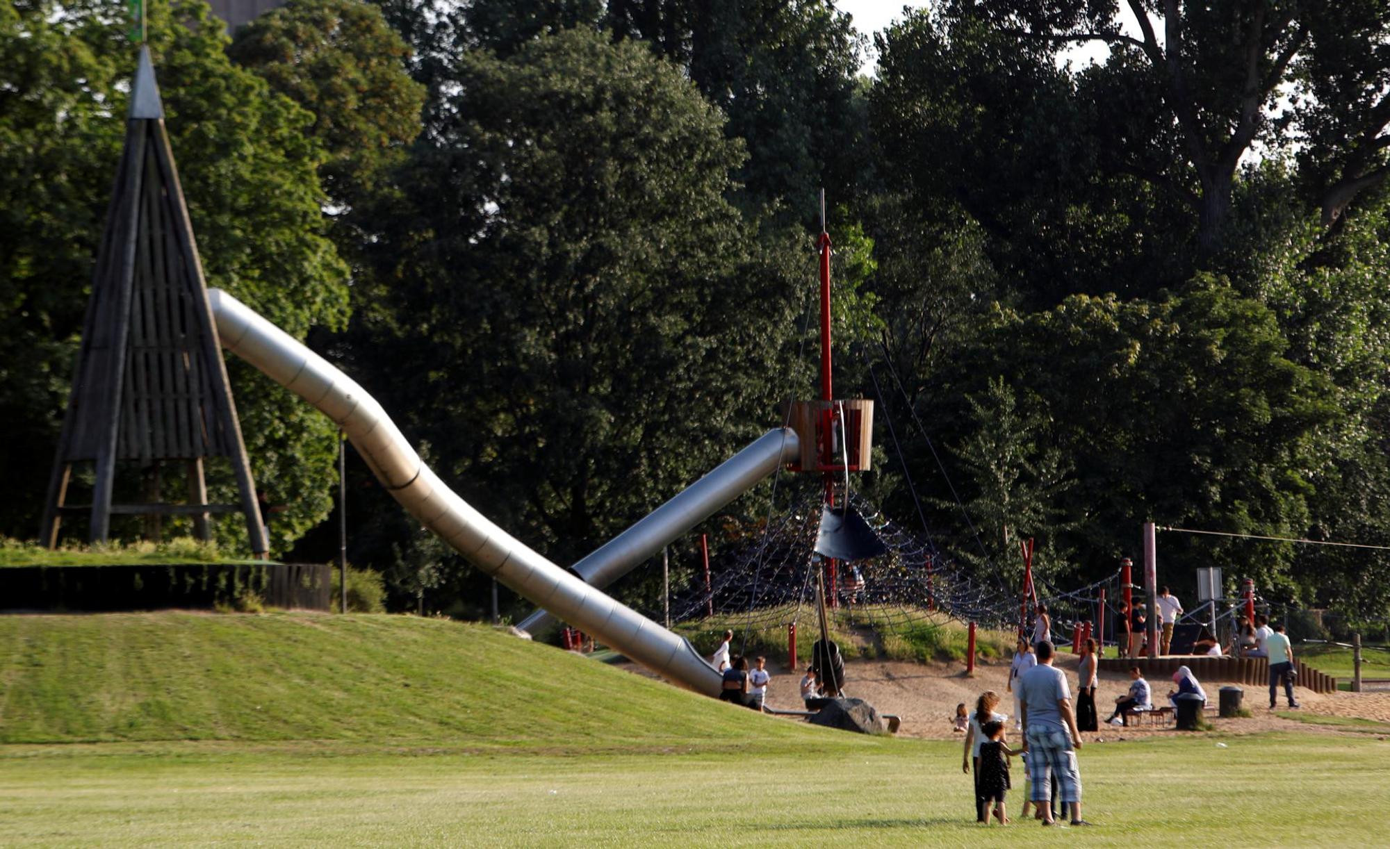 Kölner Rheinpark Spielplatz