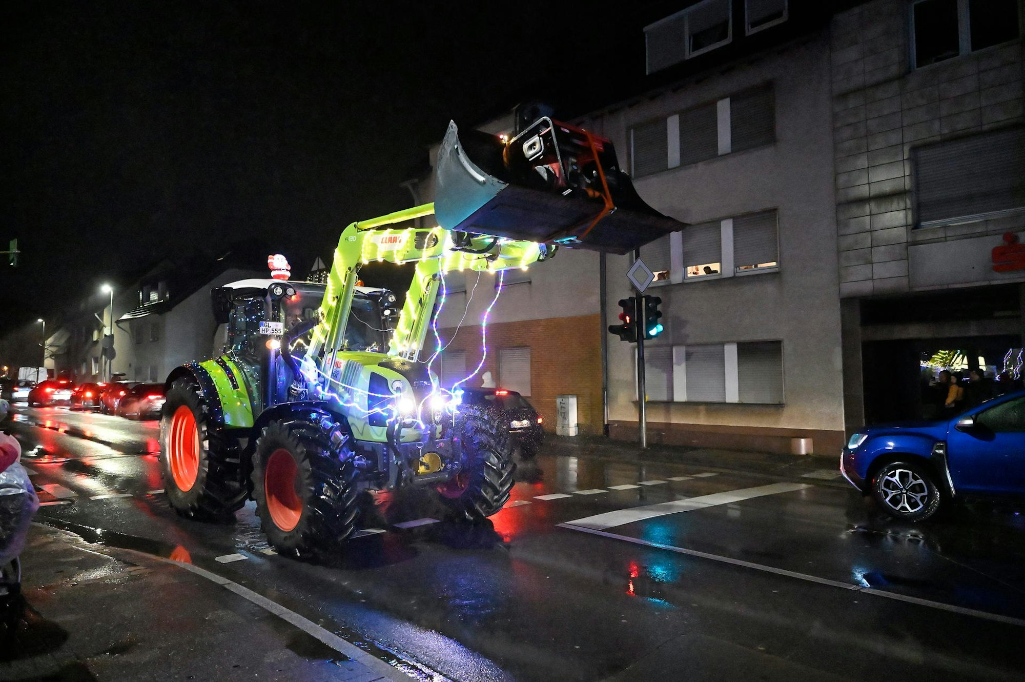 Traktoren Lichterzug BG 3