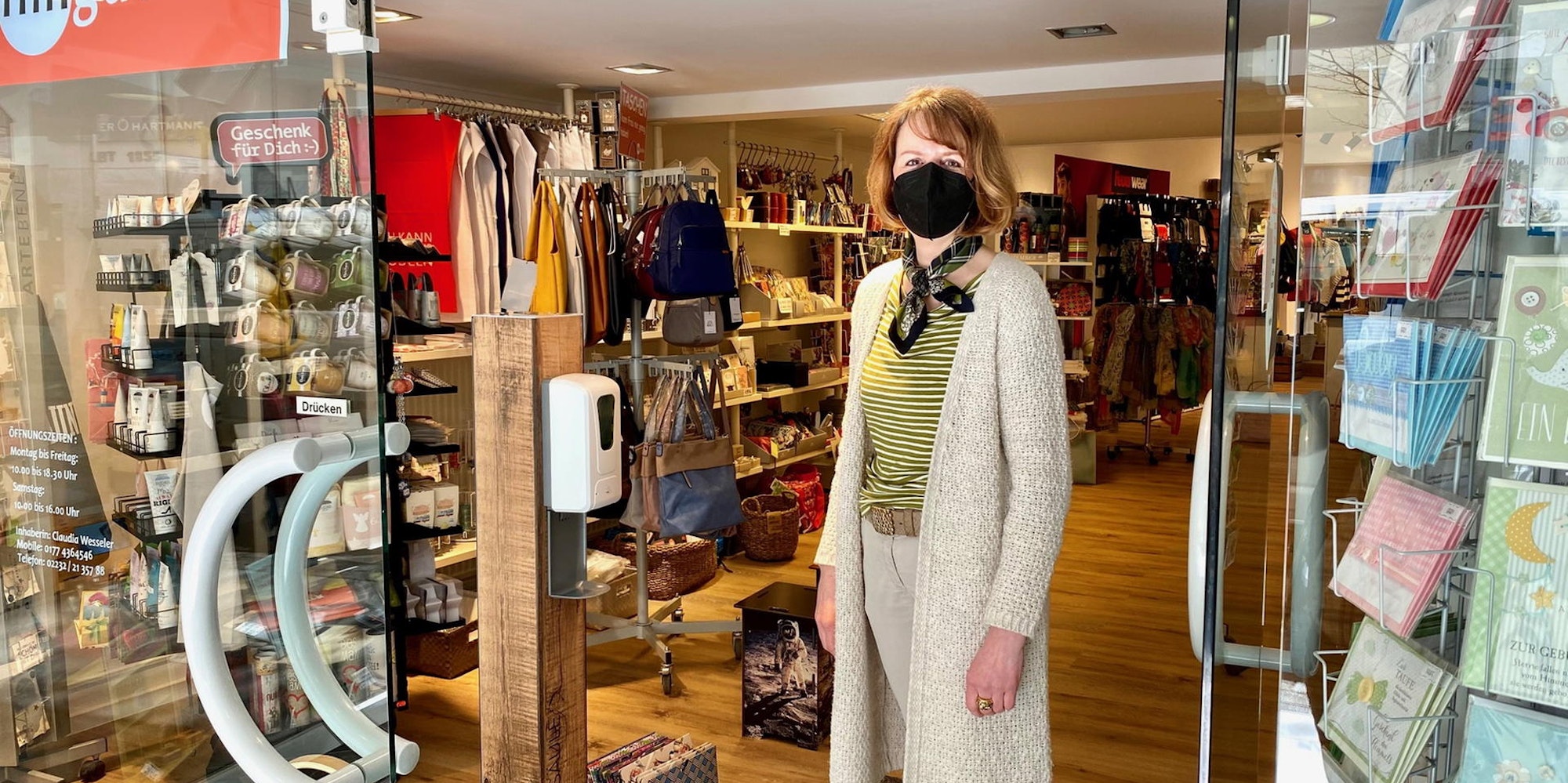 Einkaufen Corona-Test Brühl erster Tag