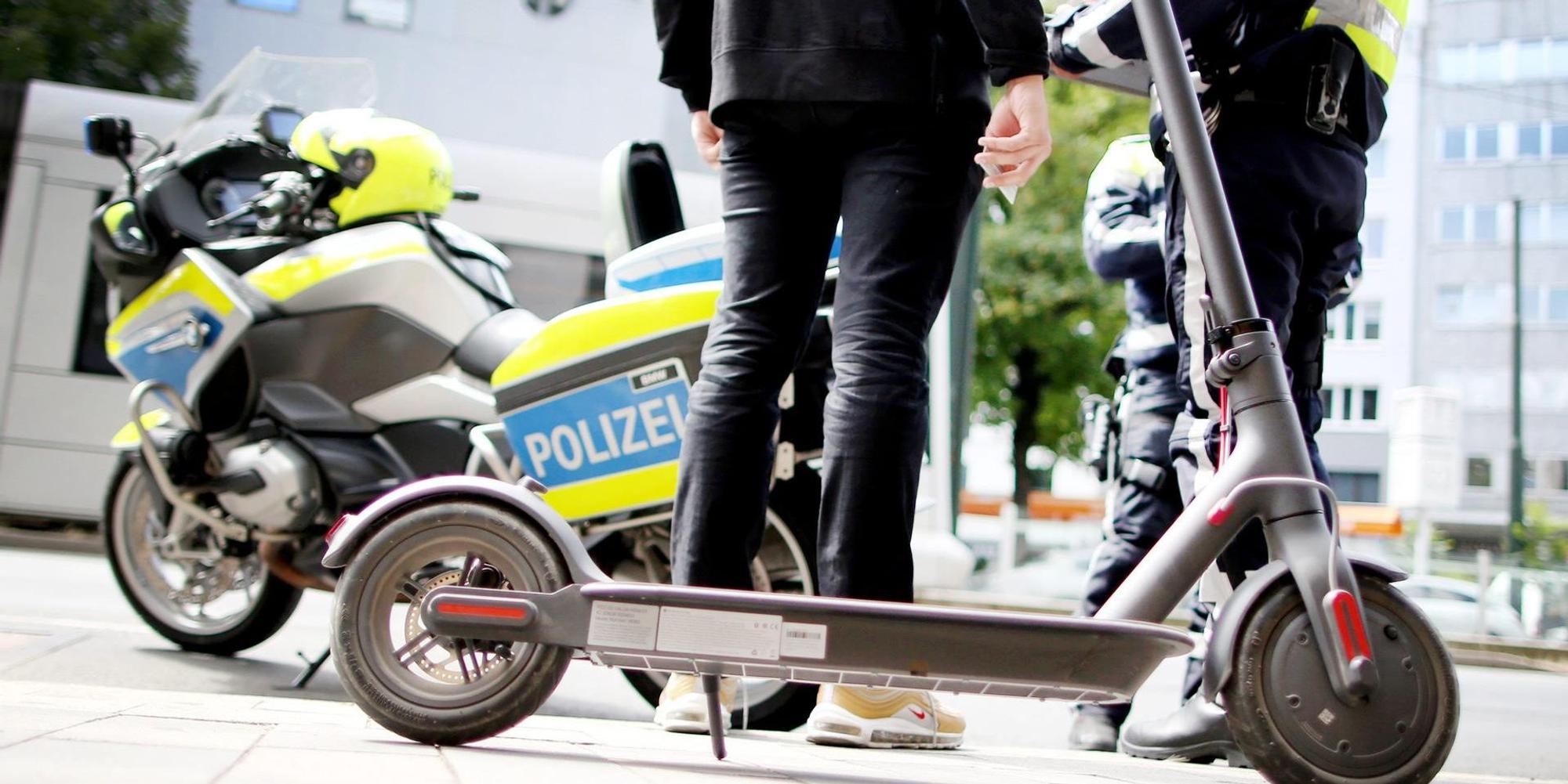 e-scooter kontrolle