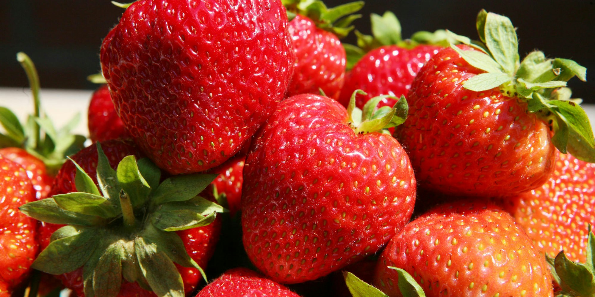 Ungewöhnliche Rezepte mit Erdbeeren Burger Symbol erdbeeren