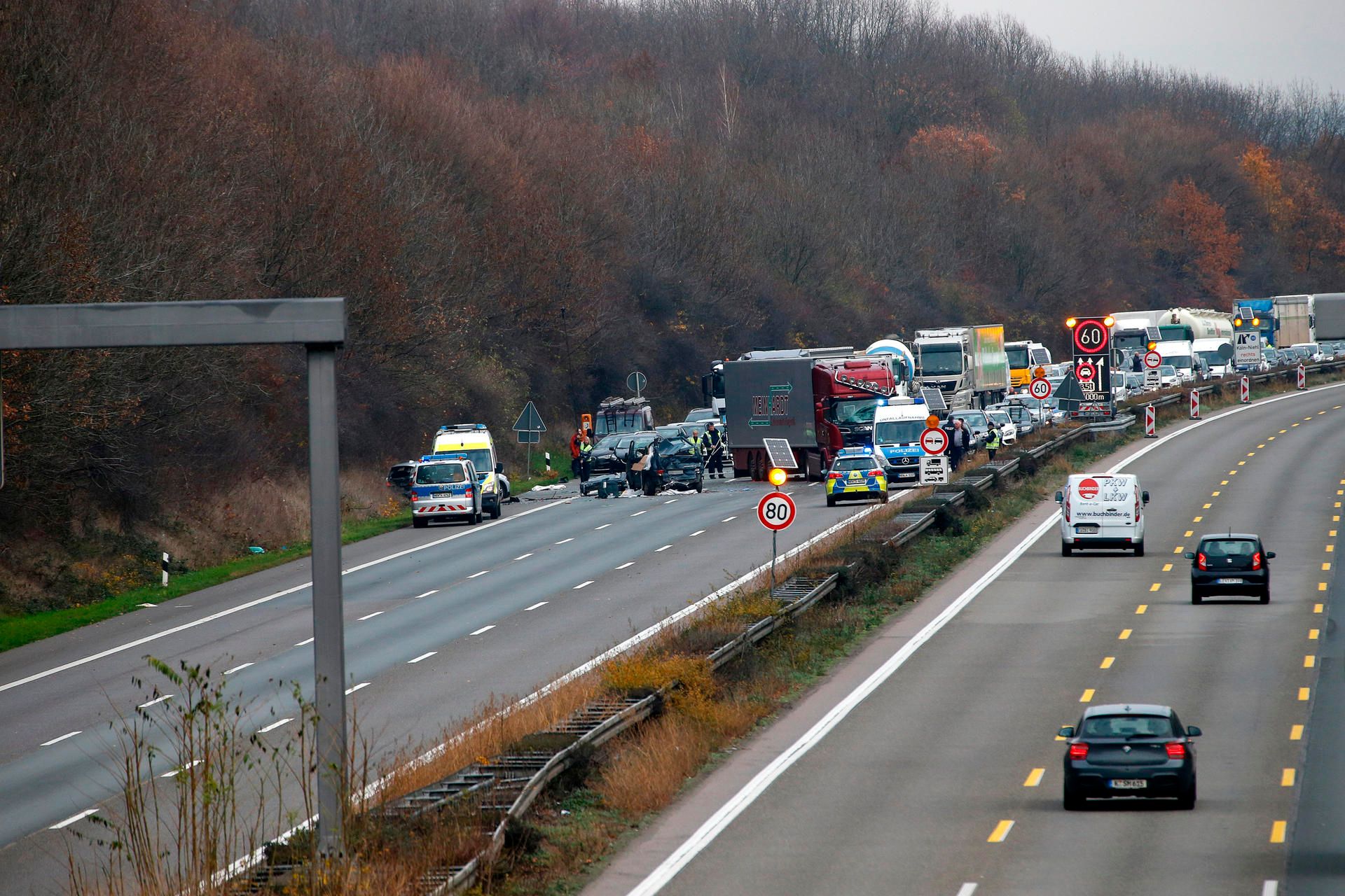 Unfall auf A1
