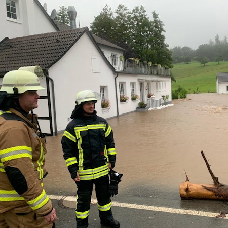 RB OD Dhünn Hochwasser 14012022