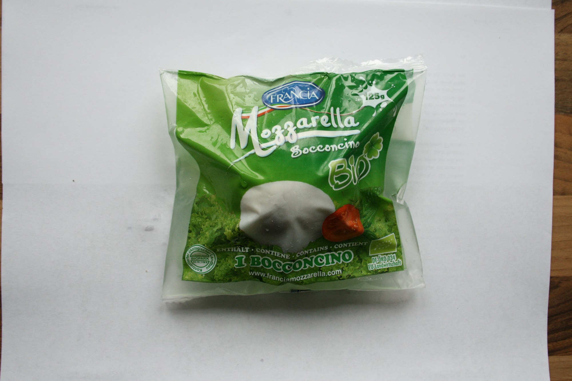 Francia Mozzarella Bocconcino Bio
