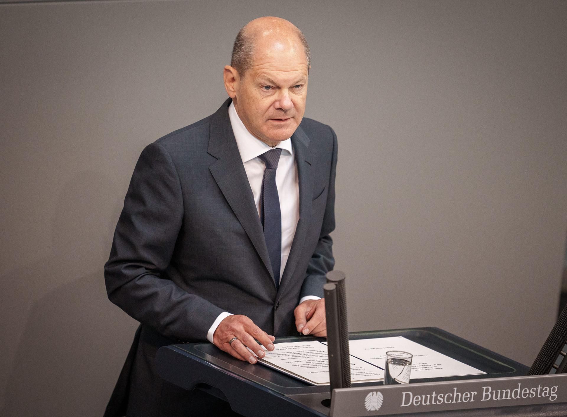 Scholz Regierungserklärtung