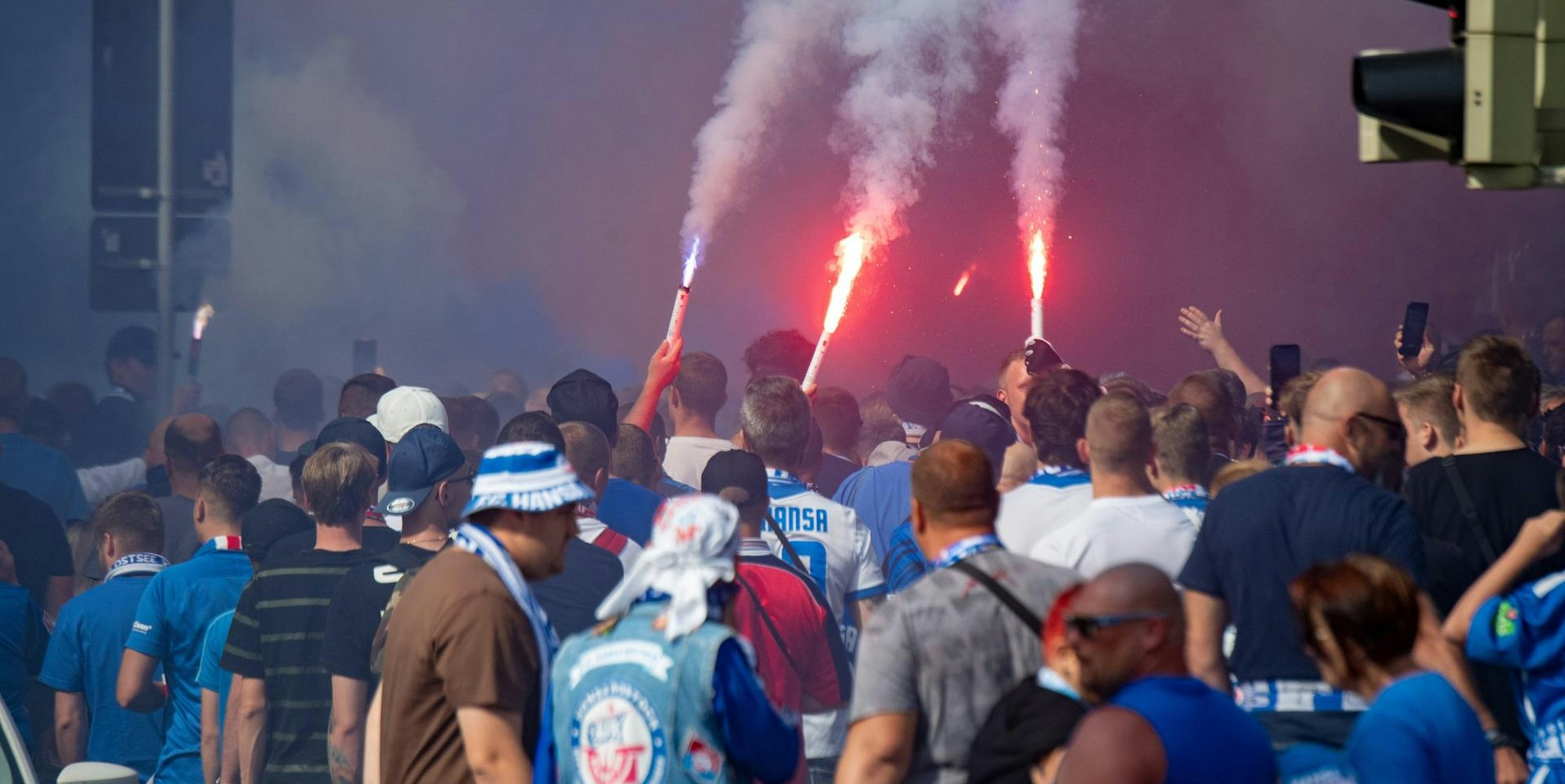 Fans von Hansa Rostock