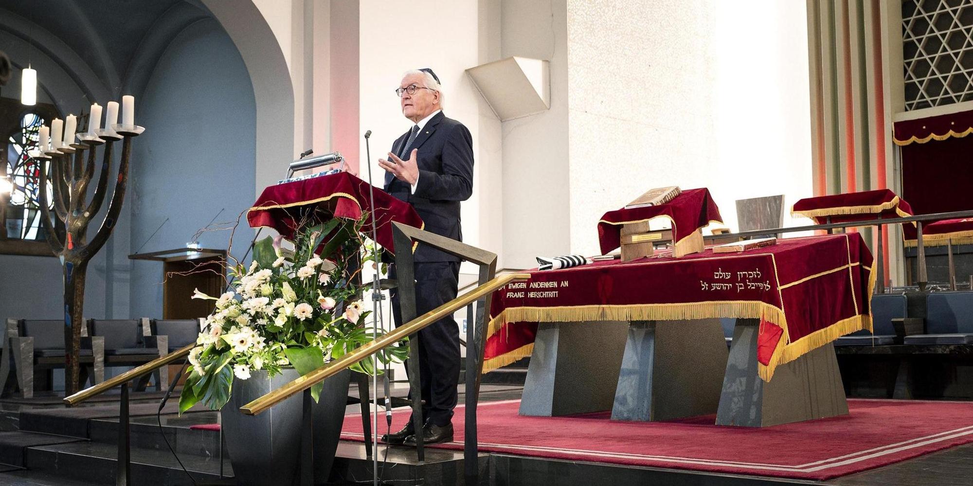 Steinmeier Synagoge Köln