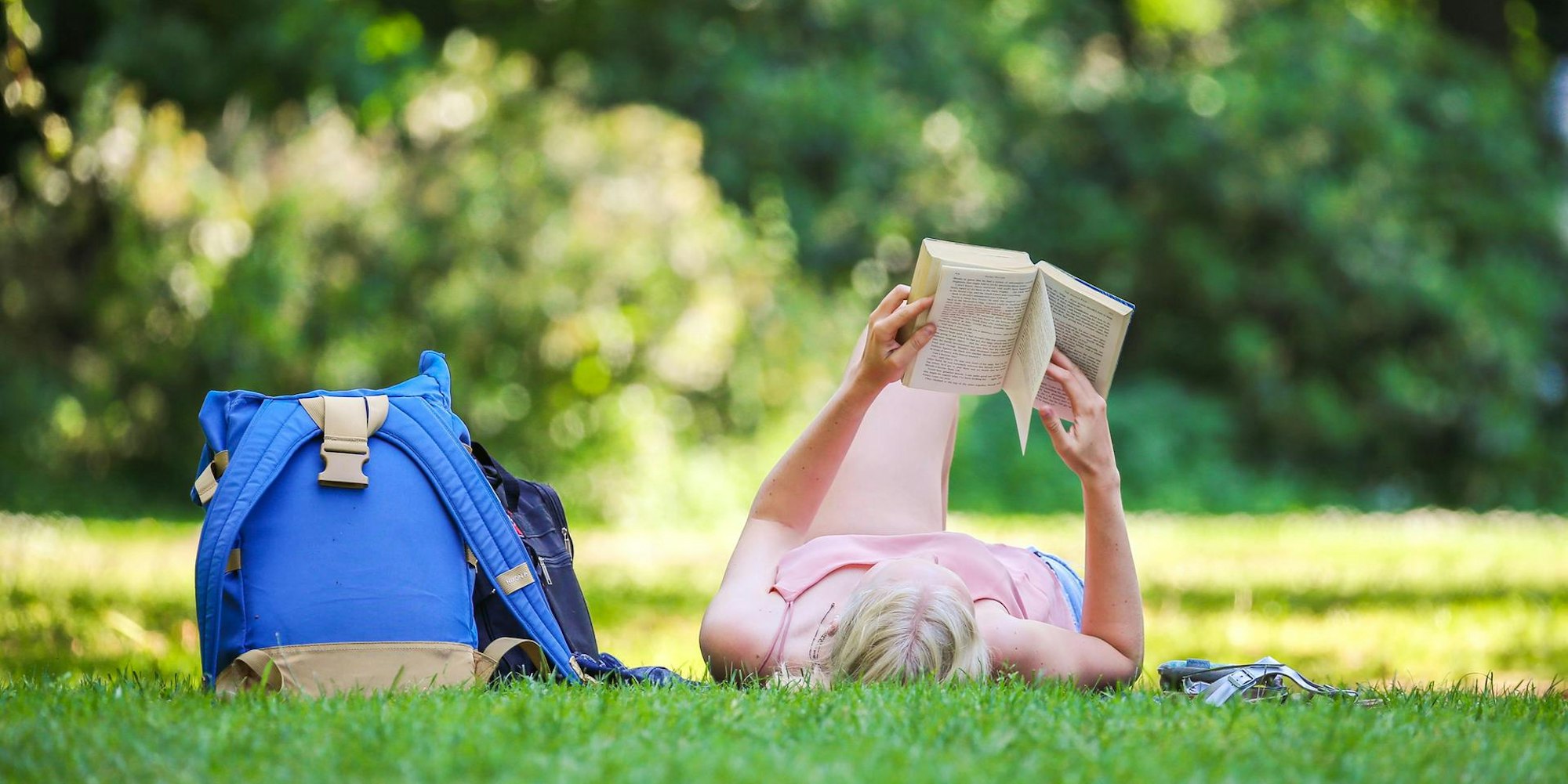 Sommerwetter Lesen Symbol