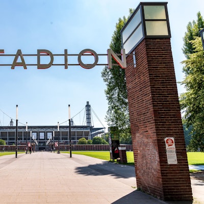 Eingang Stadion