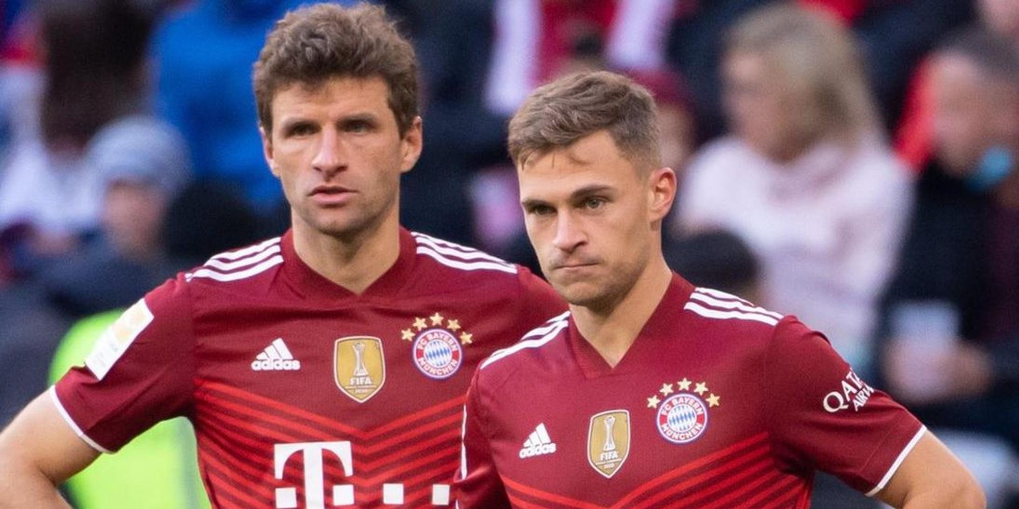 Kimmich und Thomas Müller