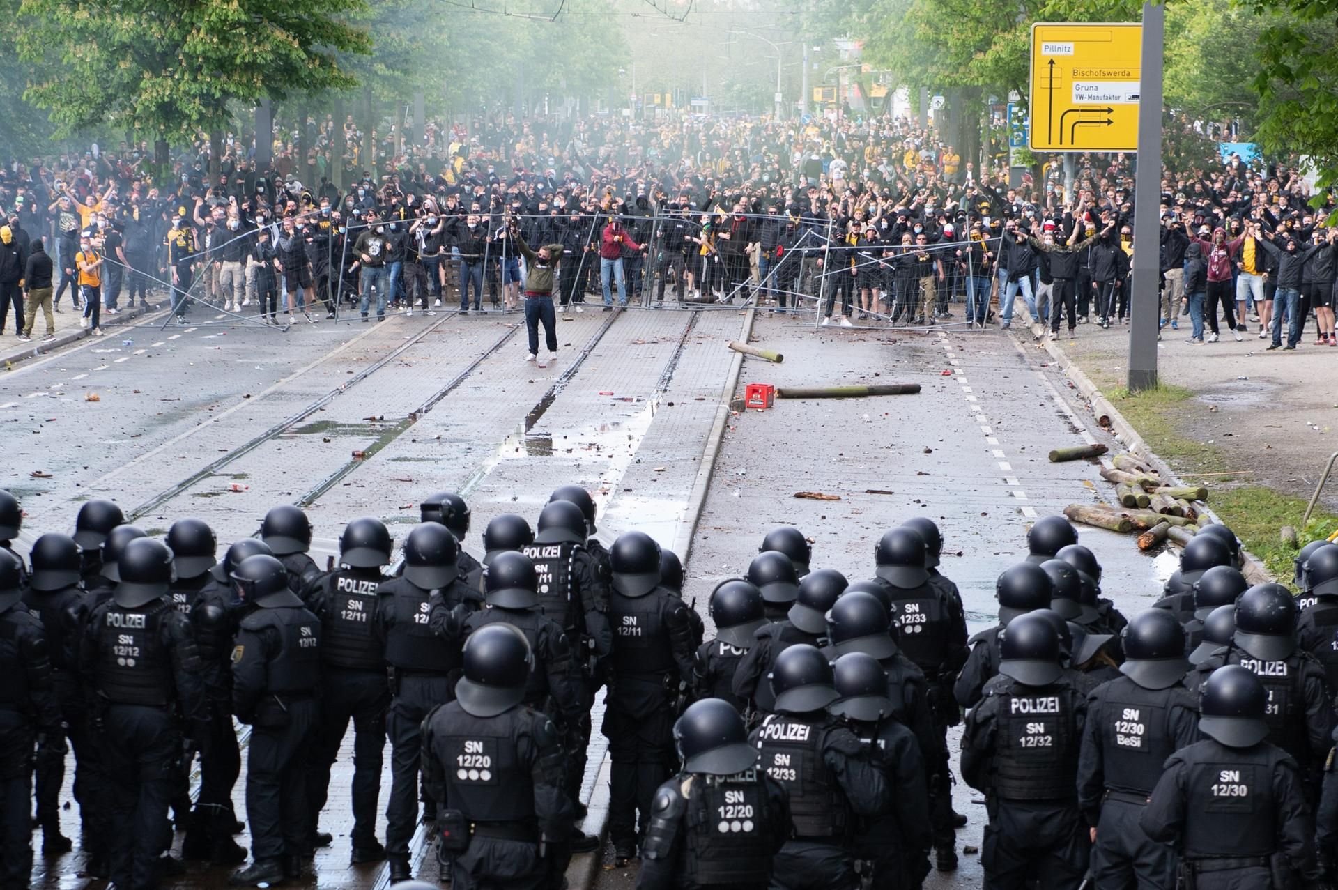 Dresdener Straßenschlacht