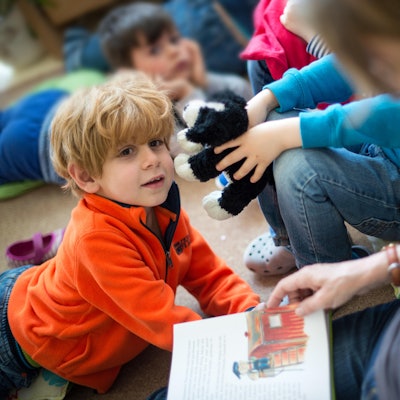 Kinder in einer Kita.