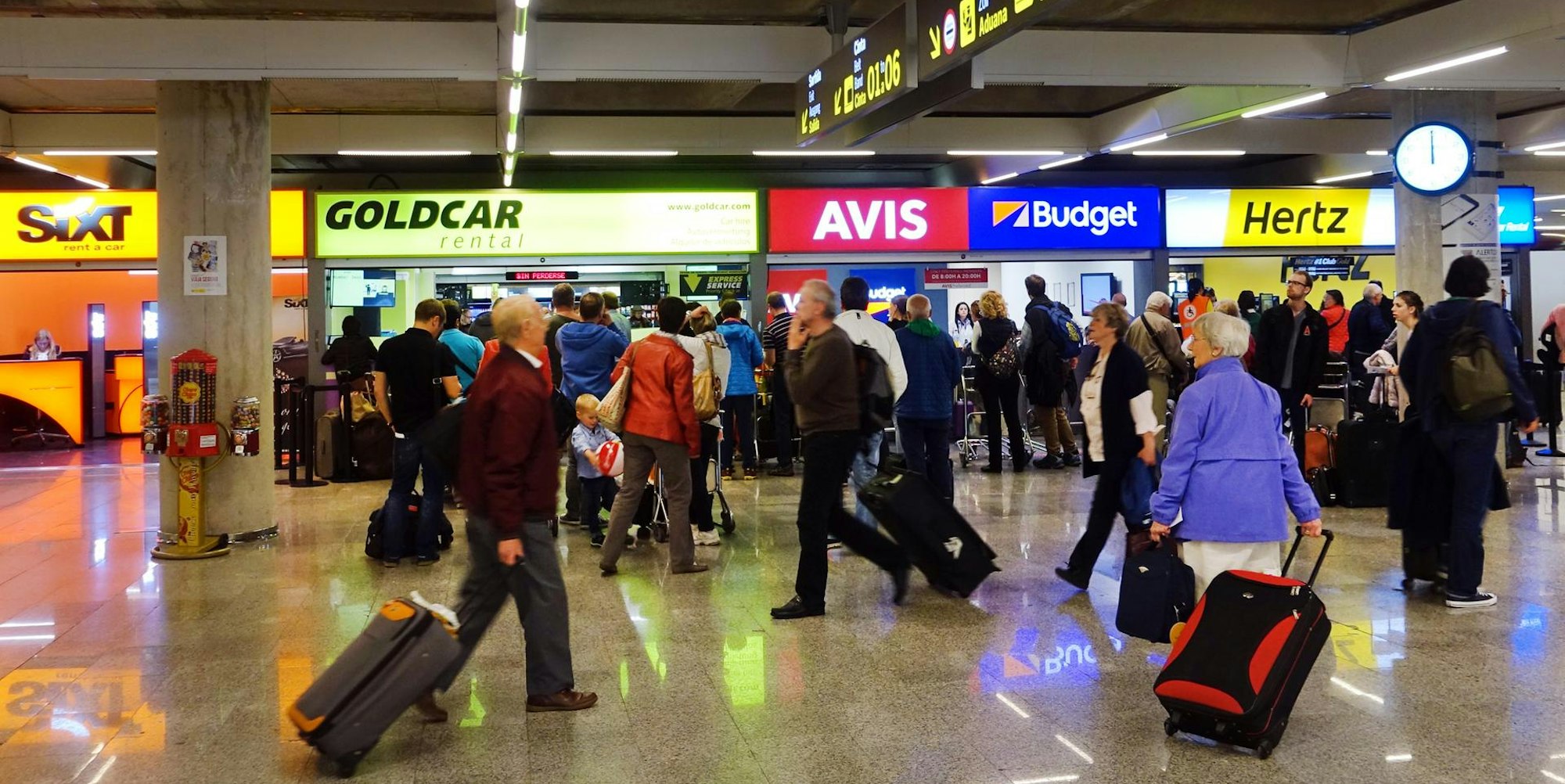 Flughafen Palma Mietwagen dpa