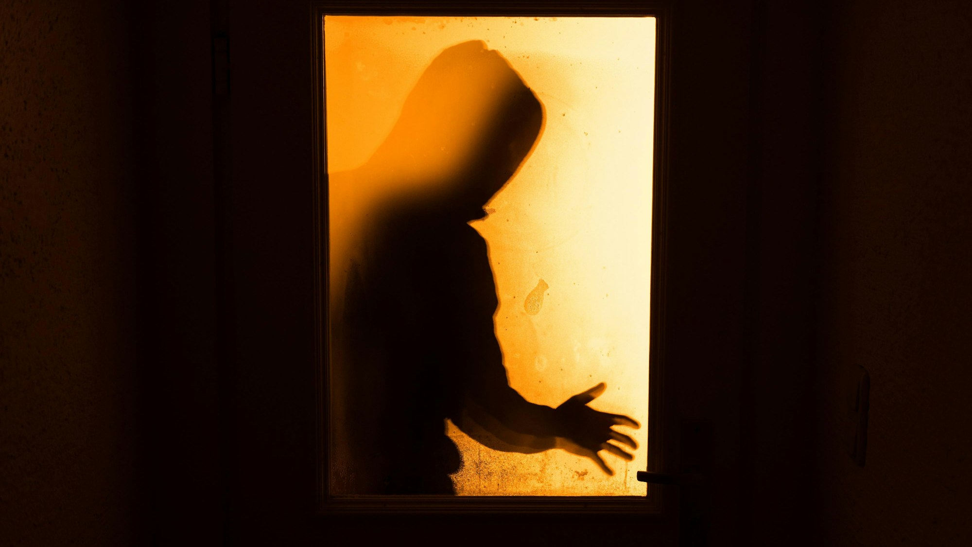 Auf dem Bild ist symbolisch ein Einbrecher zu sehen.