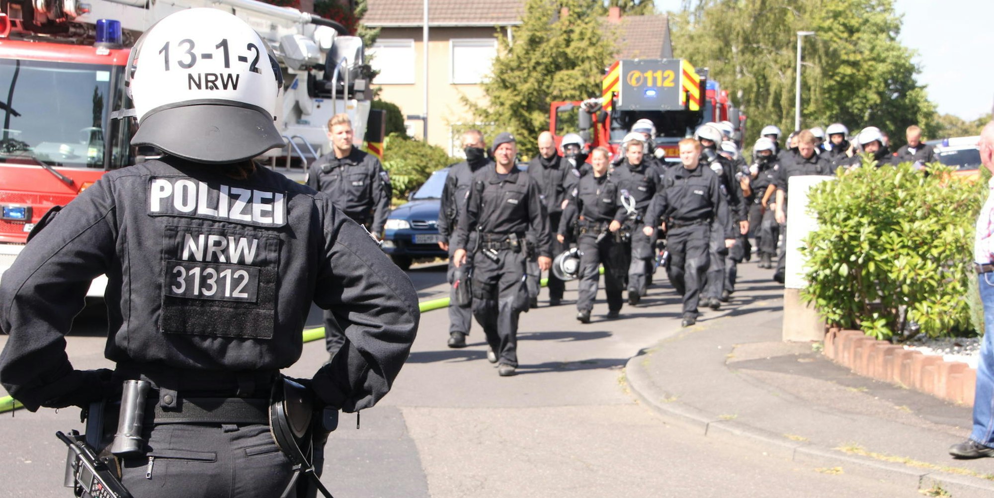 Polizeieinsatz Siegburg
