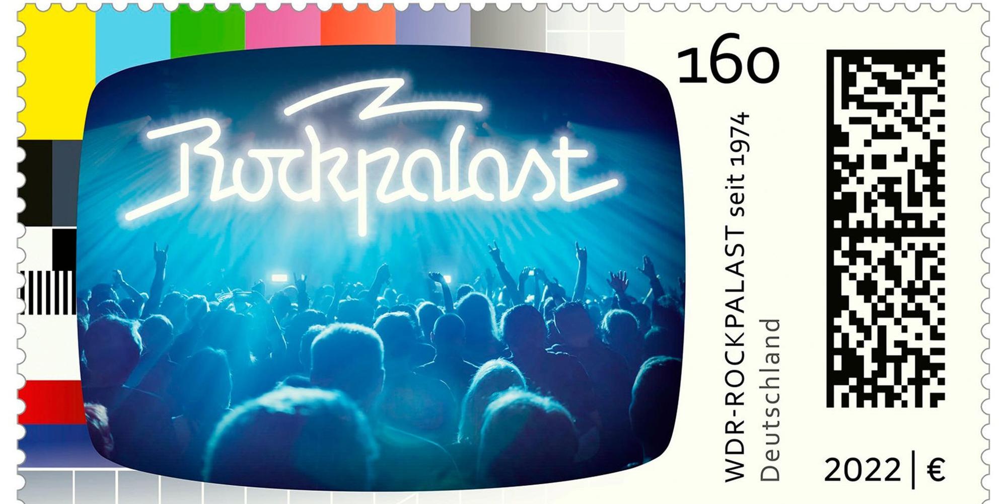 WDR Rockpalast Briefmarke 201022