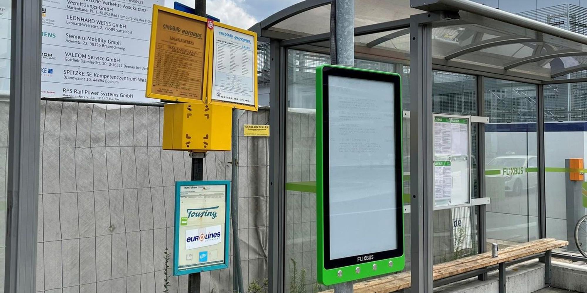 Flixbus-Haltestelle