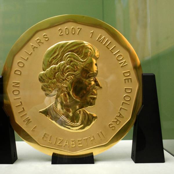Goldmünze Bode Mueseum
