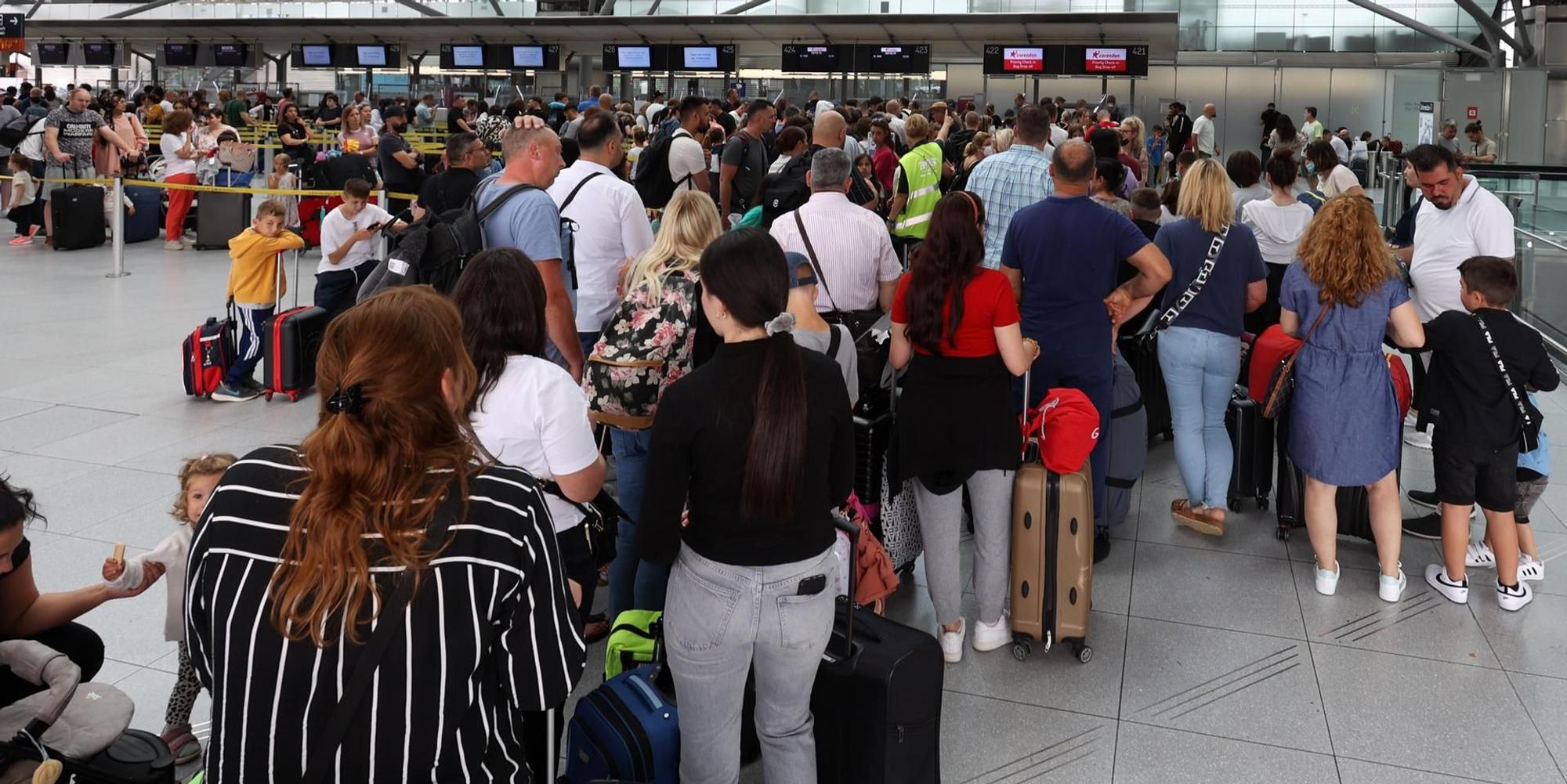 Chaos Flughafen Köln