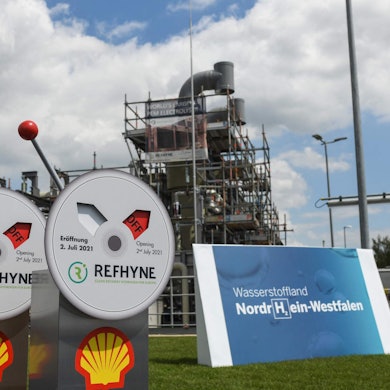 Shell Wasserstoff in Wesseling