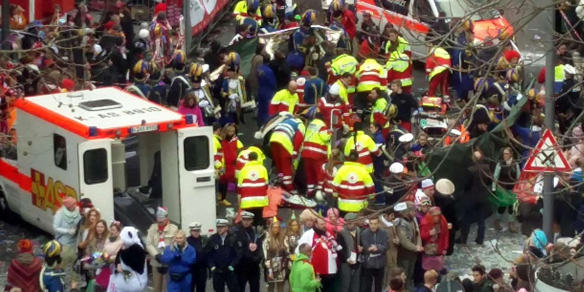 Unfall Pferde Rosenmontag 2 dpa