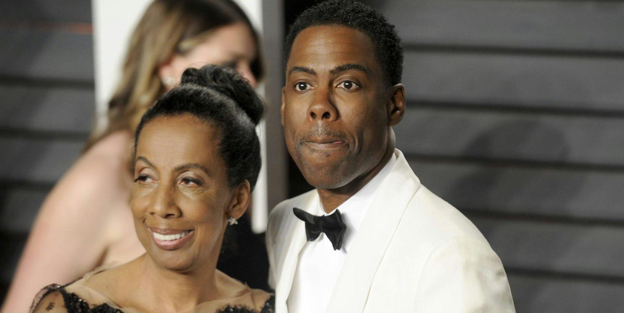 Rosalie und Chris Rock