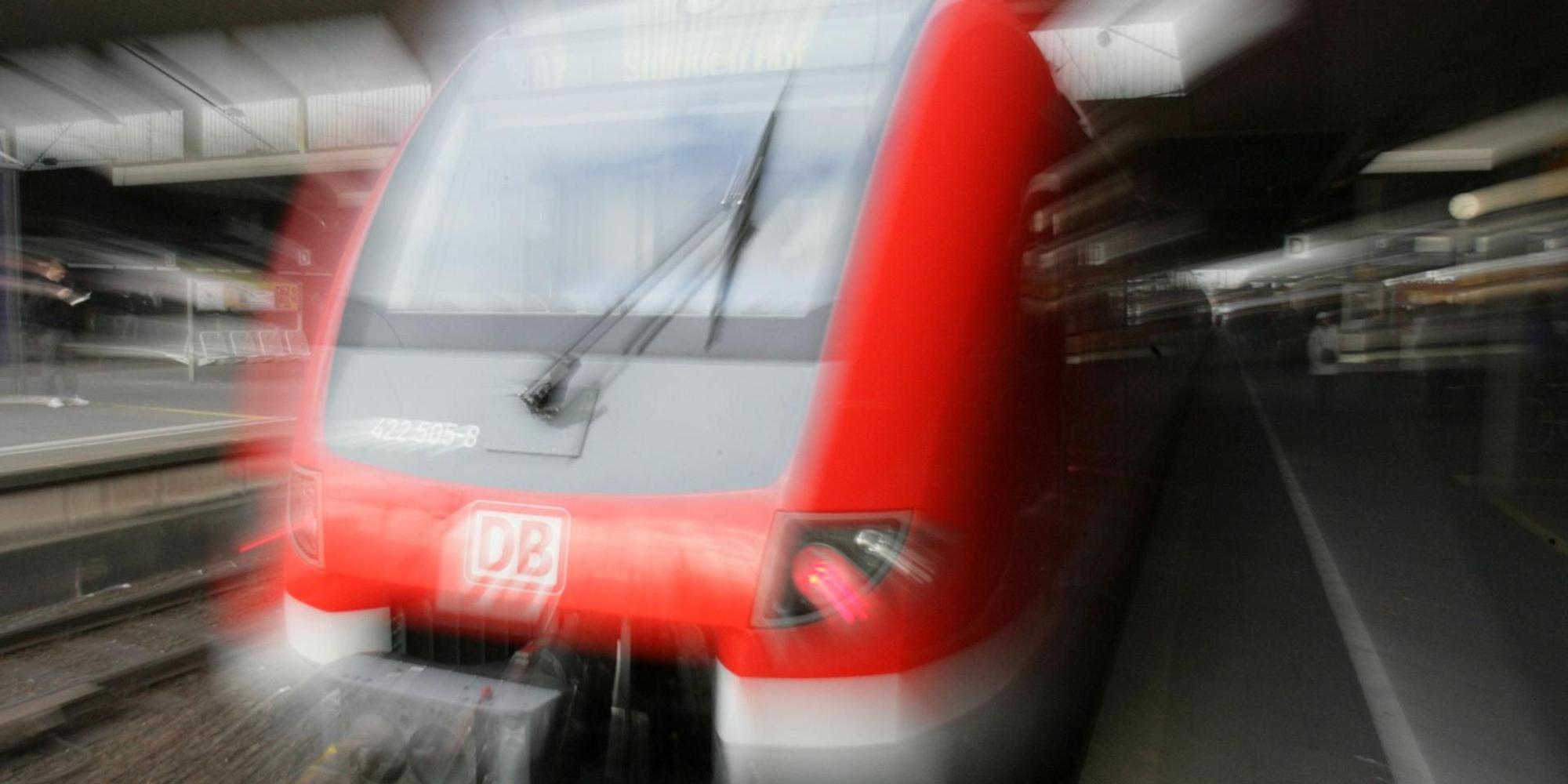 Zug der Deutschen Bahn