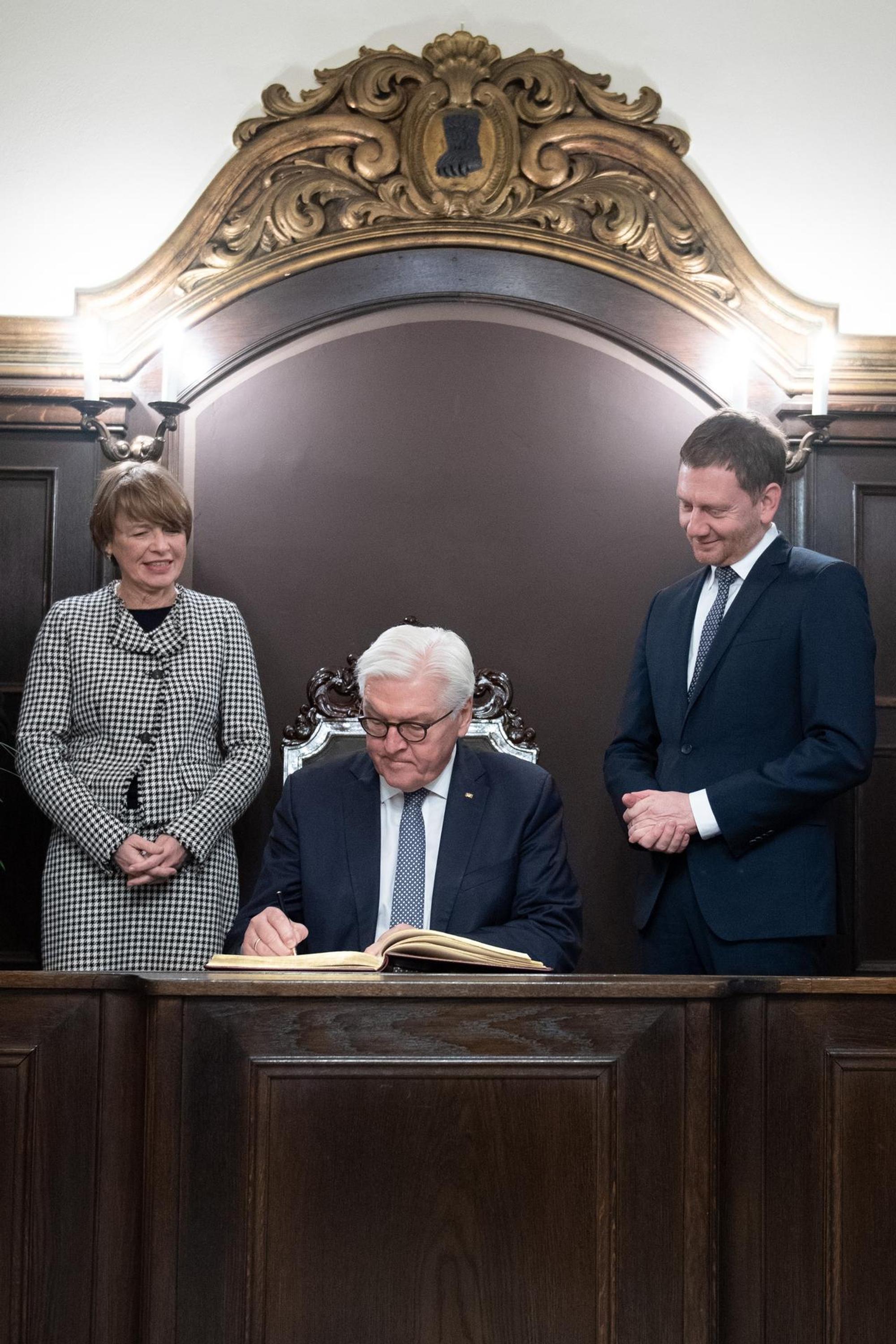 Steinmeier Pulsnitz Rathaus