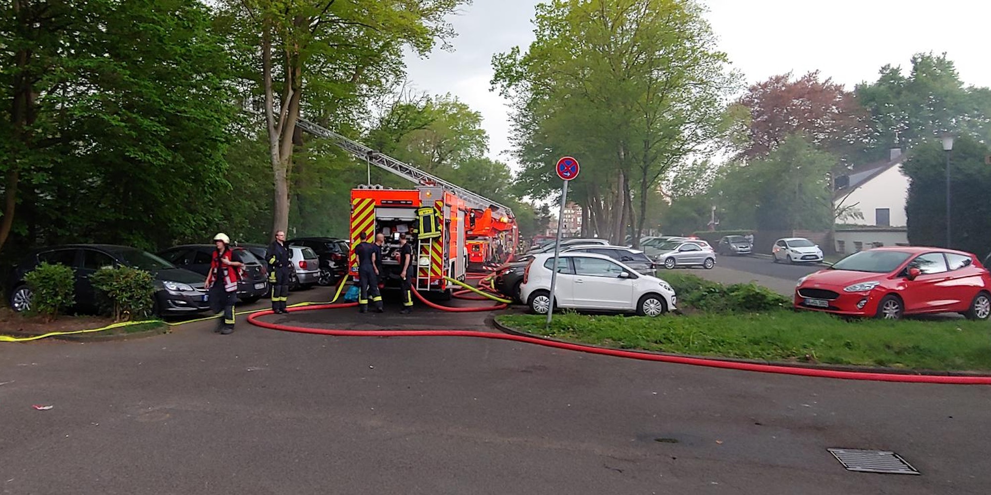 Feuer Pferdestall Dellbrück 2