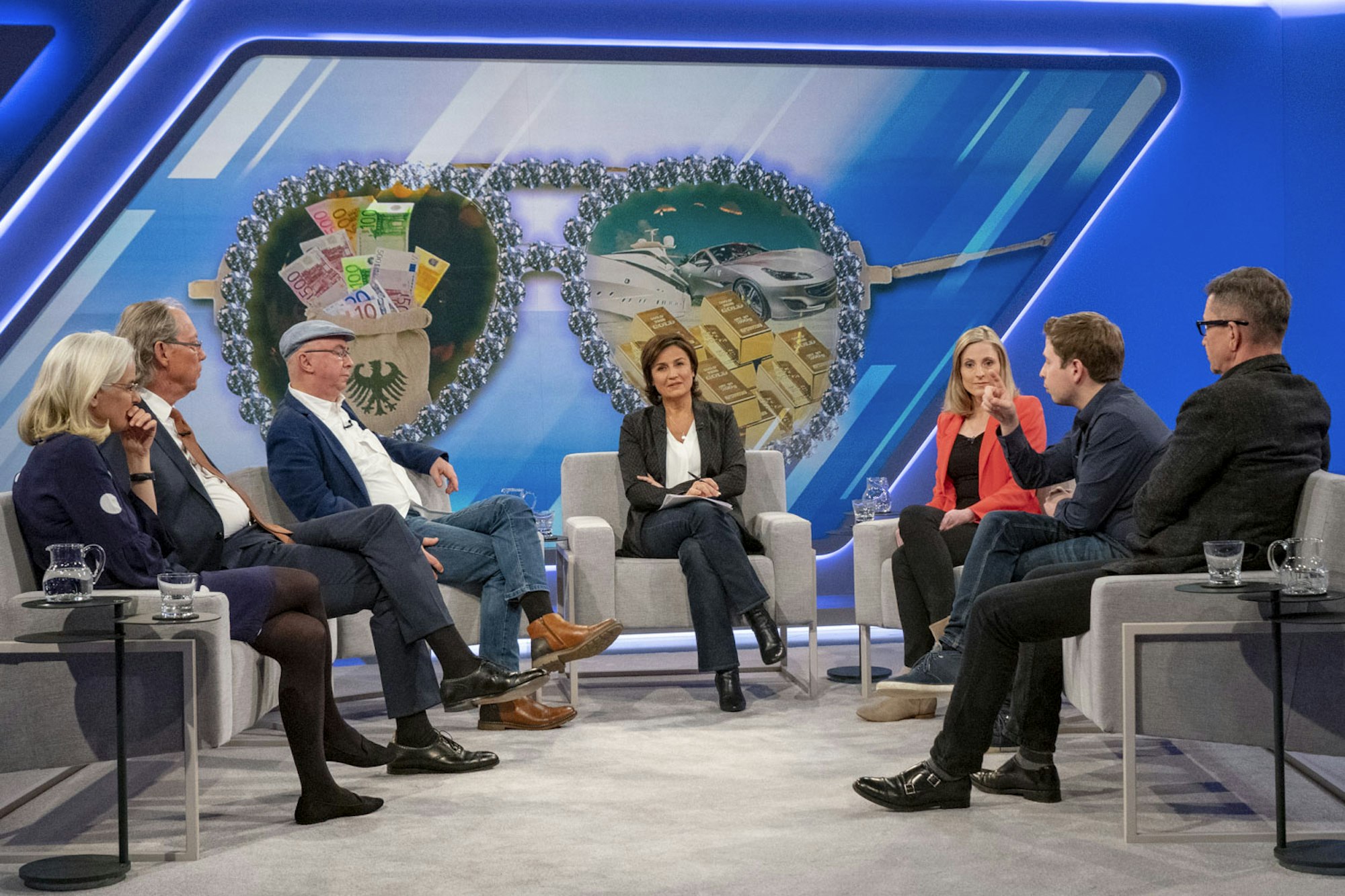 Maischberger Runde Reiche