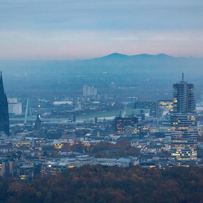 Köln Dom Luftbild