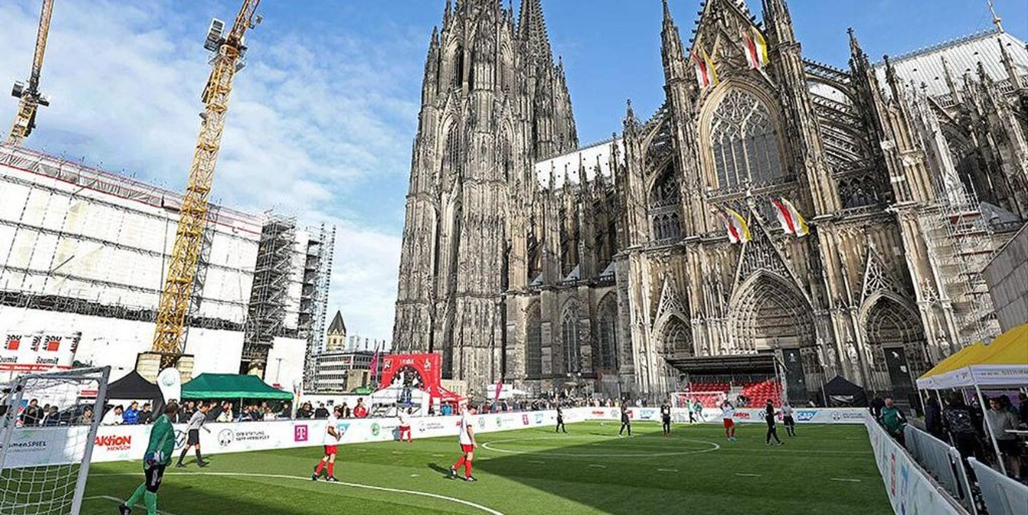 Blindenfußball Dom
