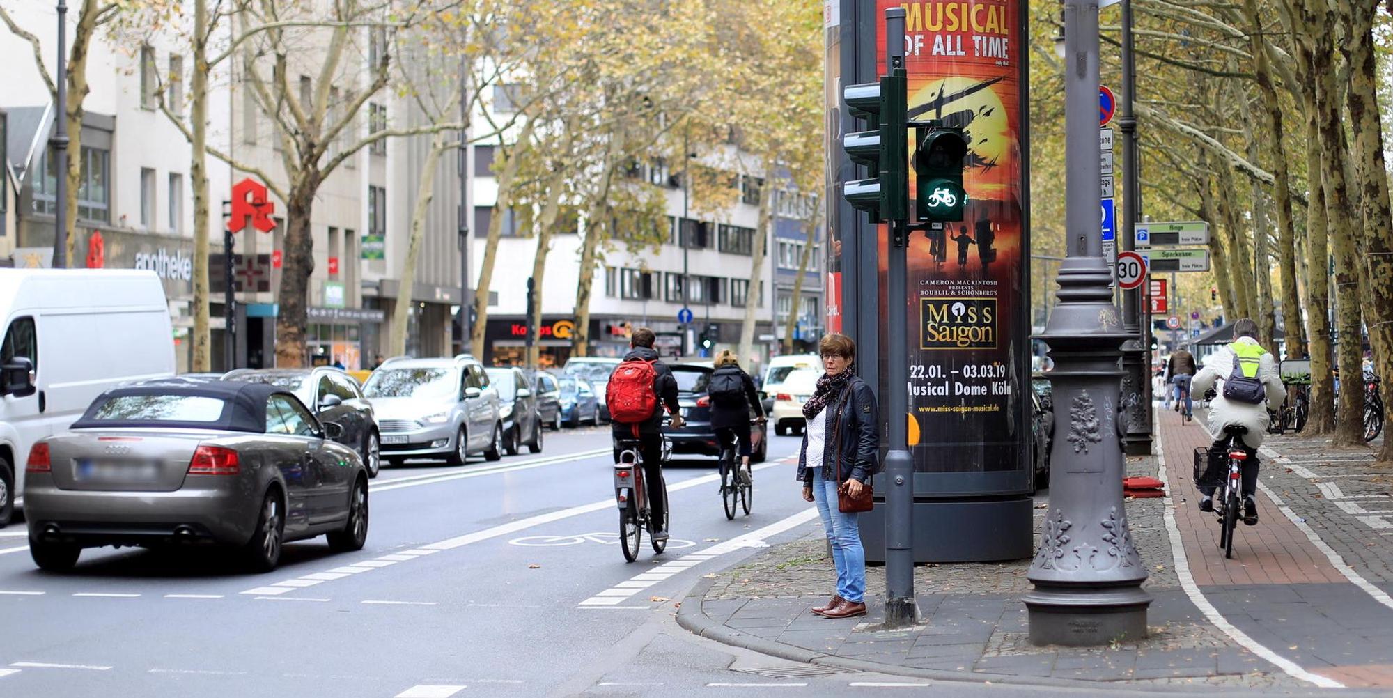 Neue und alte Radwege 181005