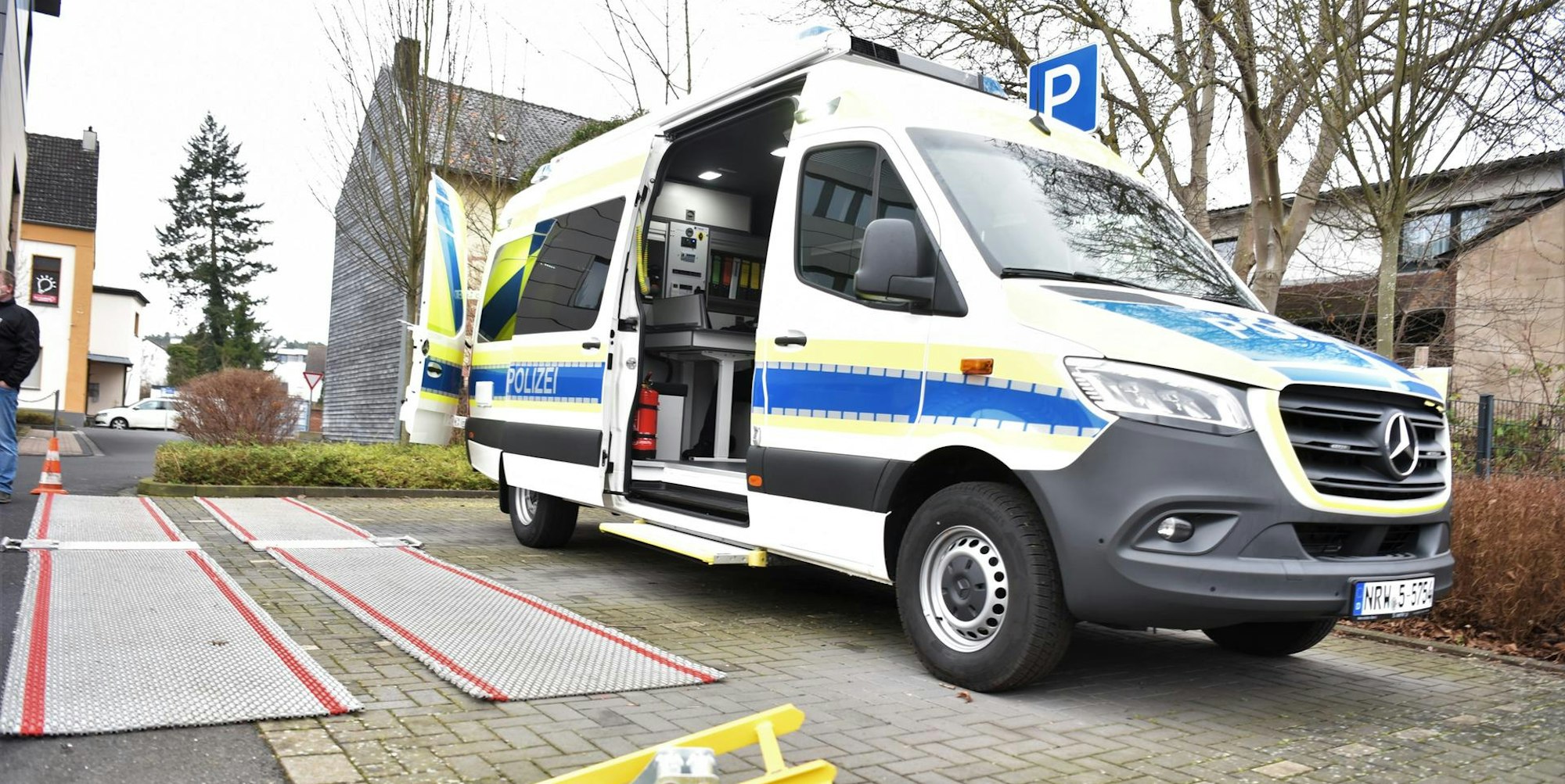 Prüffahrzeug Polizei Euskirchen