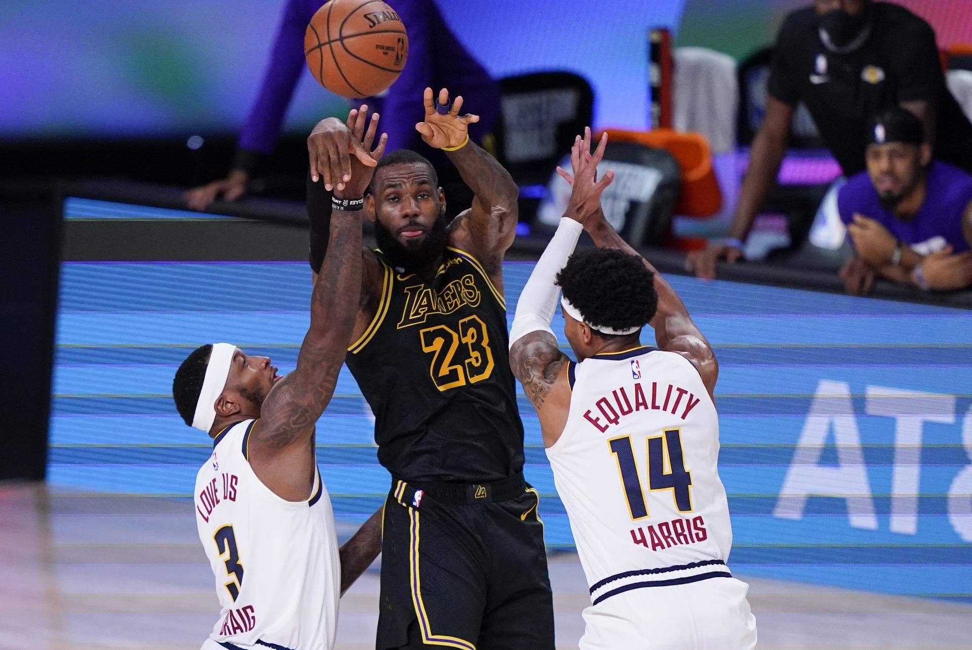Lakers schwarzes Trikot