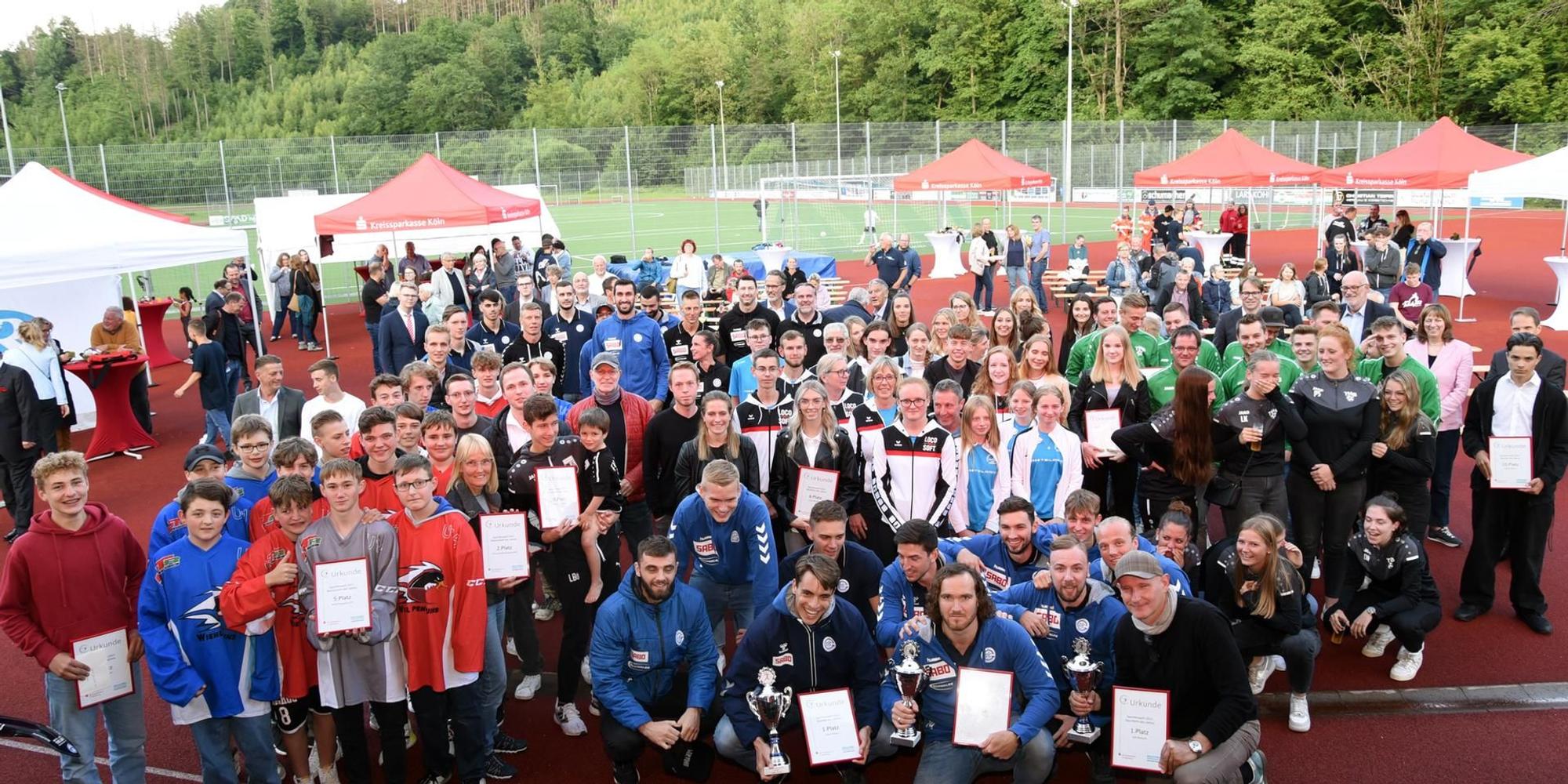 Sportlerwahl OB Gruppenbild